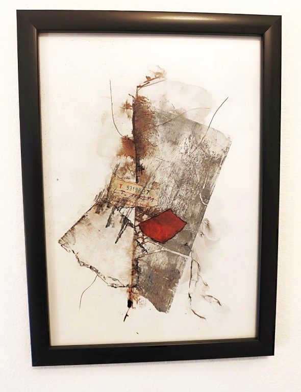 20x30, mixed media auf steinpapier